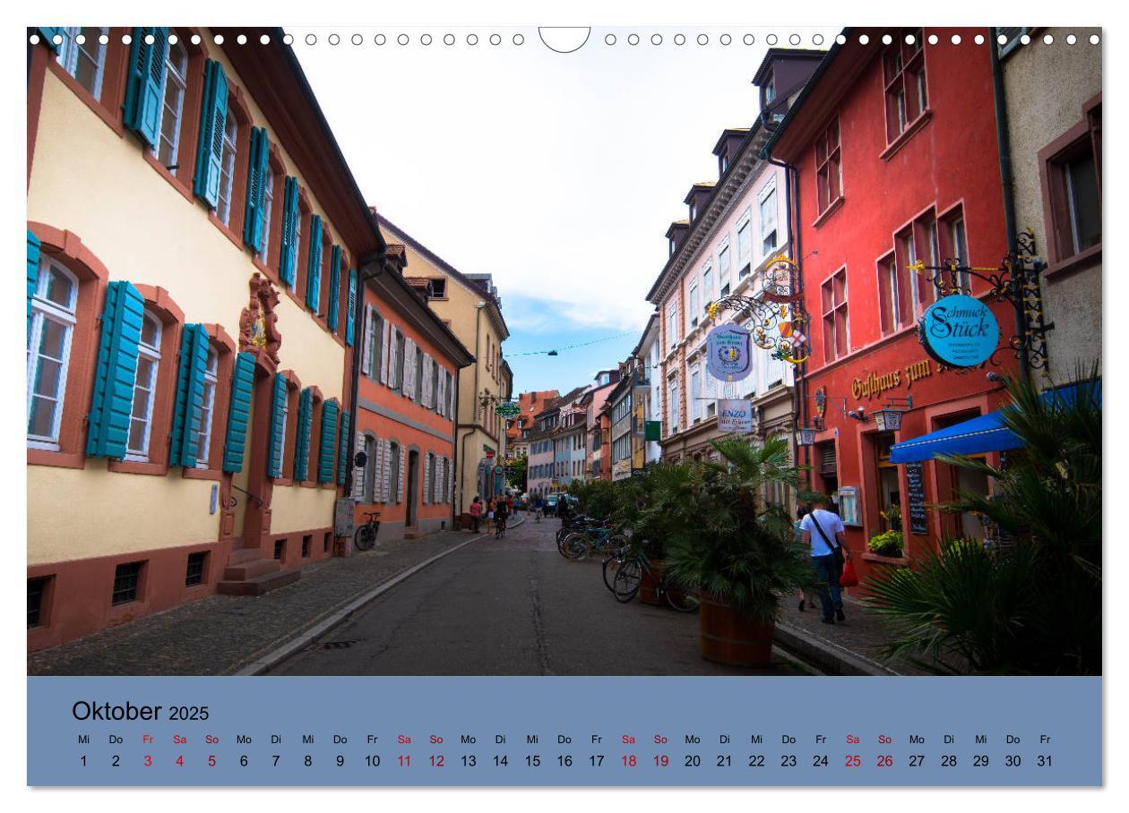 Bild: 9783435360758 | Wundervolles Freiburg (Wandkalender 2025 DIN A3 quer), CALVENDO...