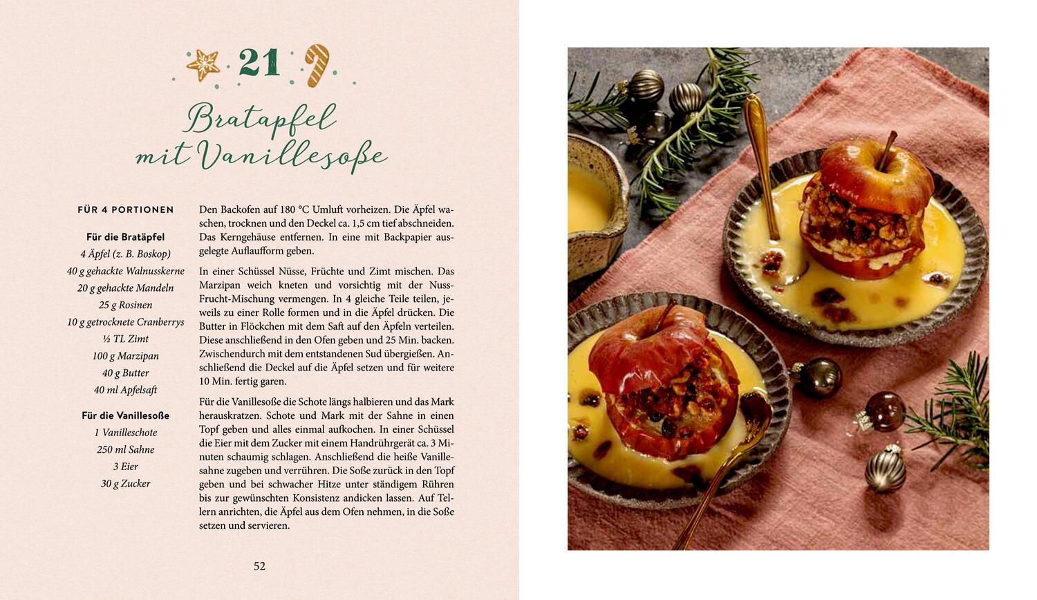 Bild: 9783756710355 | 24 Weihnachtsklassiker | Süße Rezepte für den Advent | Frauke Antholz