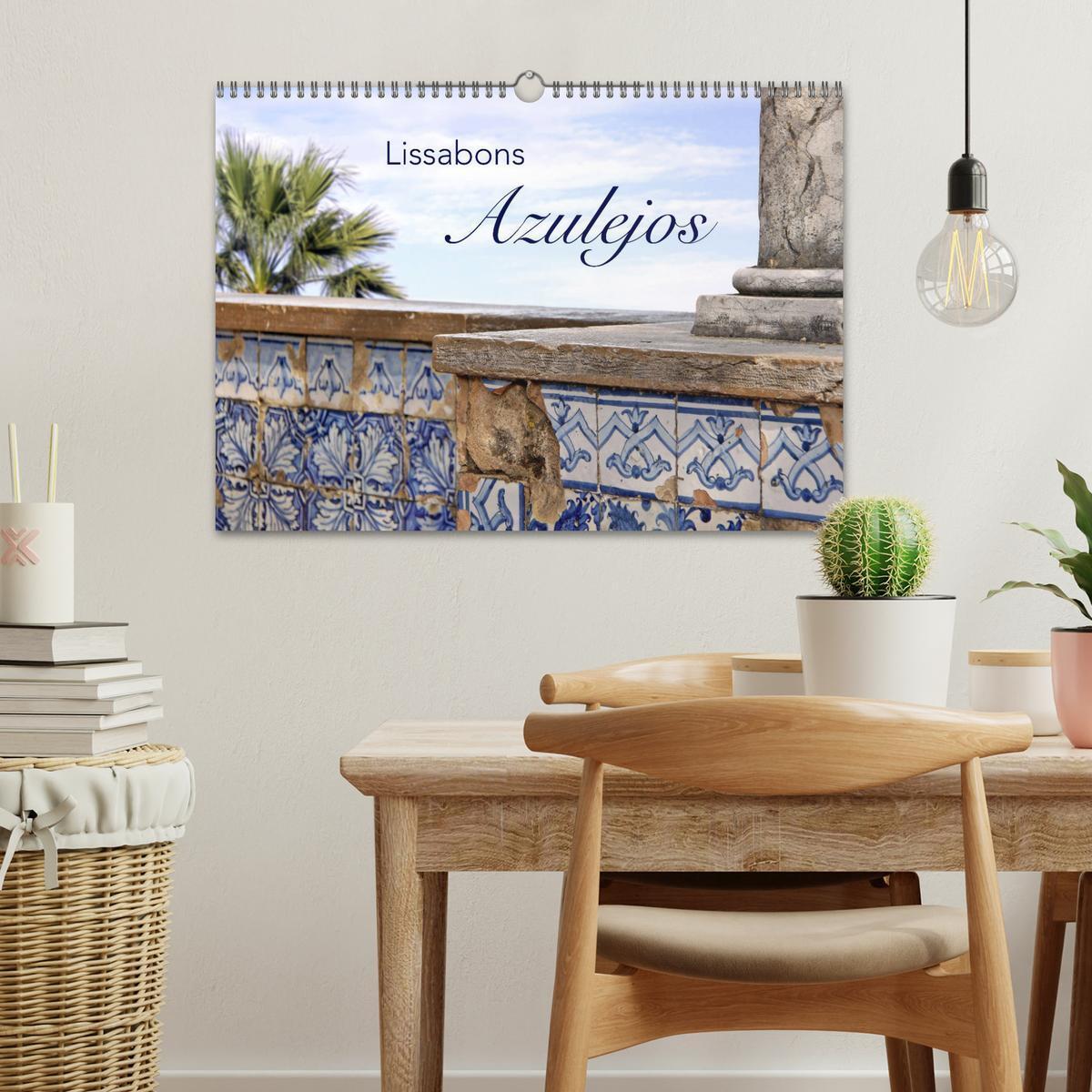 Bild: 9783435305599 | Lissabons Azulejos (Wandkalender 2025 DIN A3 quer), CALVENDO...