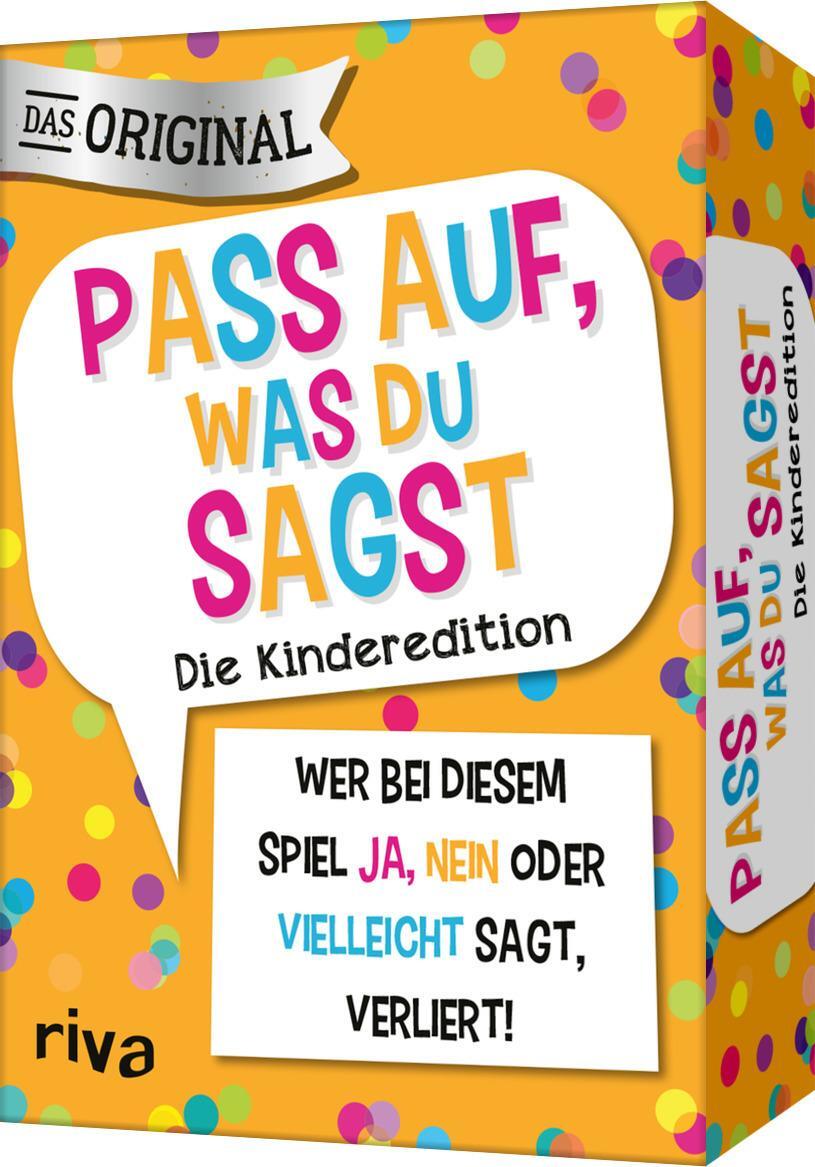 Cover: 9783742314673 | Pass auf, was du sagst - Die Kinderedition | Emma Hegemann | Spiel