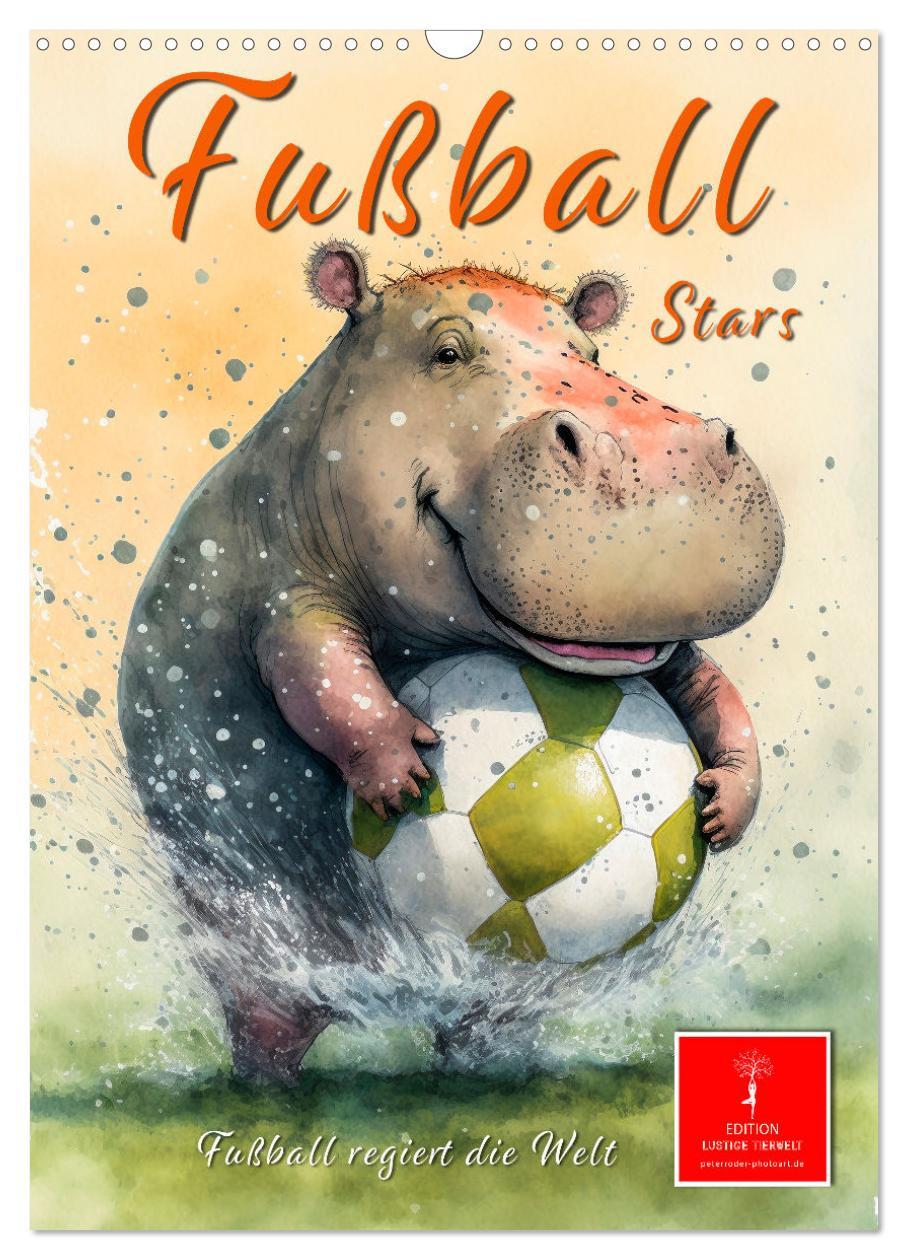 Cover: 9783435885305 | Fußball Stars - Fußball regiert die Welt (Wandkalender 2025 DIN A3...