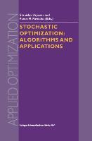 Cover: 9781441948557 | Stochastic Optimization | Algorithms and Applications | Taschenbuch