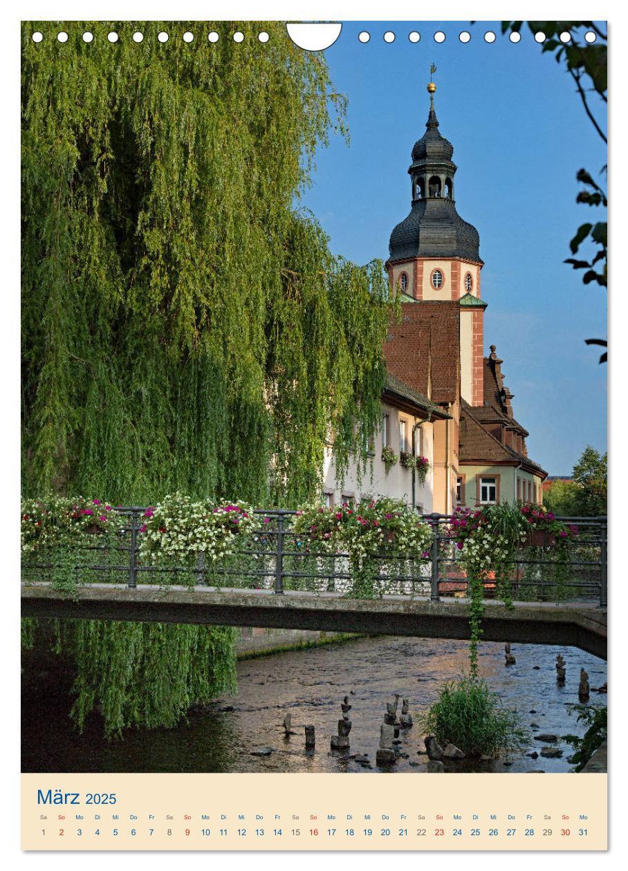 Bild: 9783435976799 | ETTLINGEN (Wandkalender 2025 DIN A4 hoch), CALVENDO Monatskalender