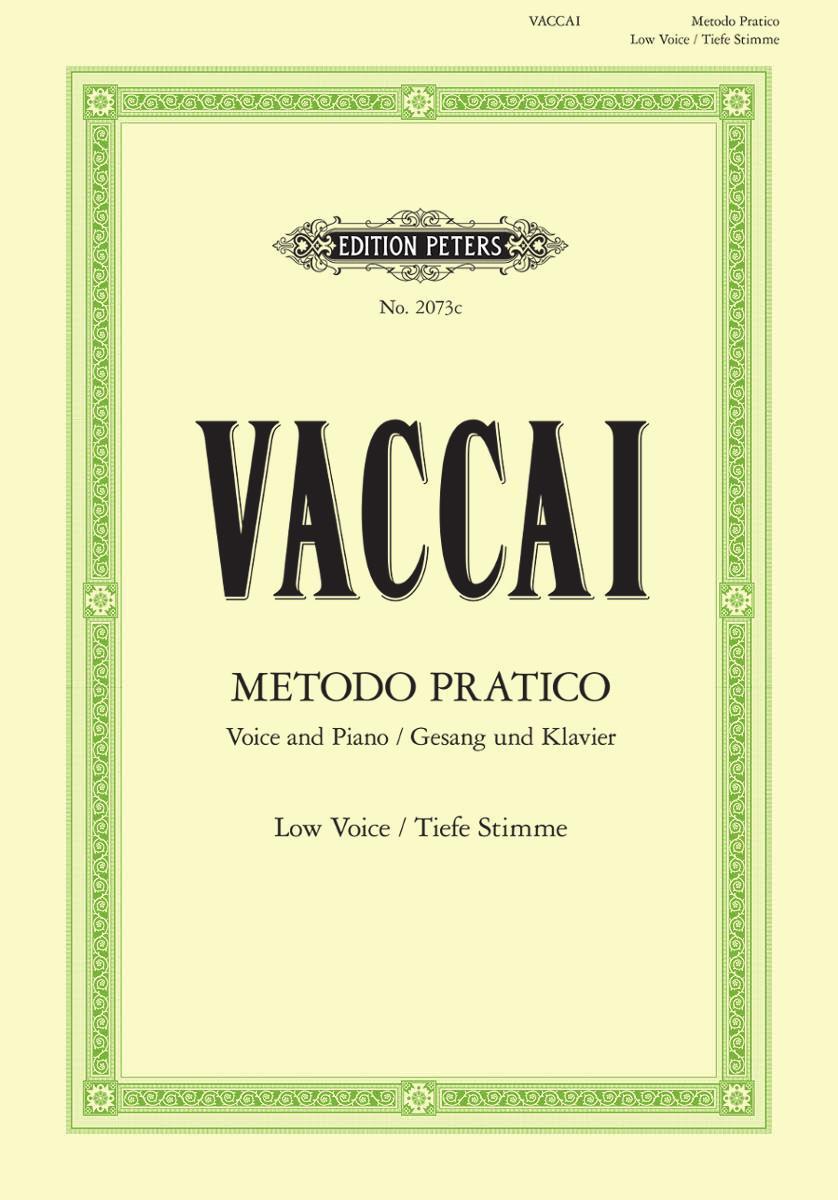 Cover: 9790014009304 | Metodo Pratico di Canto Italiano | Nicola Vaccai | Broschüre | 40 S.