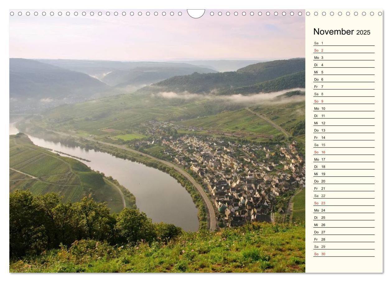 Bild: 9783435521425 | Entlang der Mosel (Wandkalender 2025 DIN A3 quer), CALVENDO...