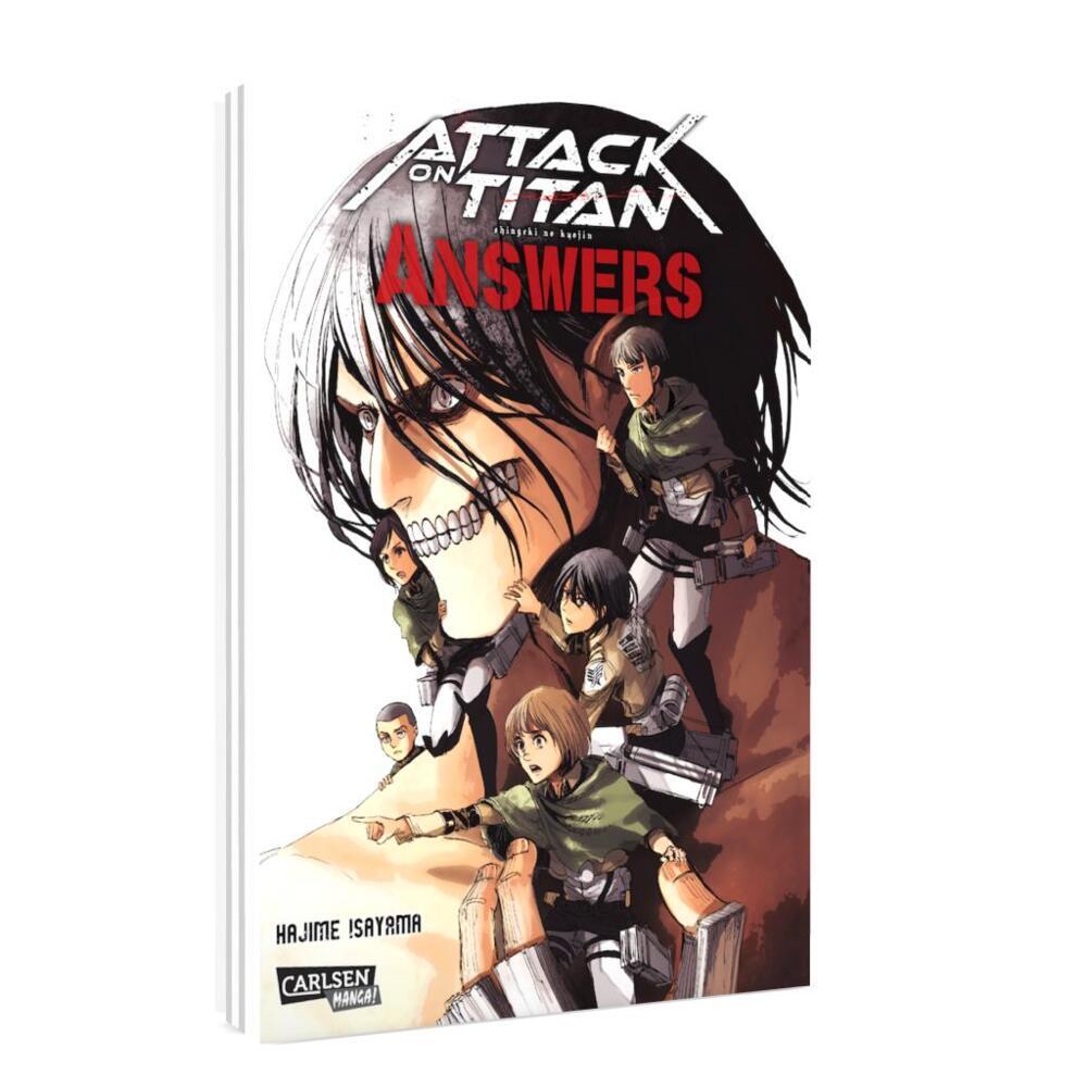 Bild: 9783551792891 | Attack on Titan: Answers | Hajime Isayama | Taschenbuch | 176 S.