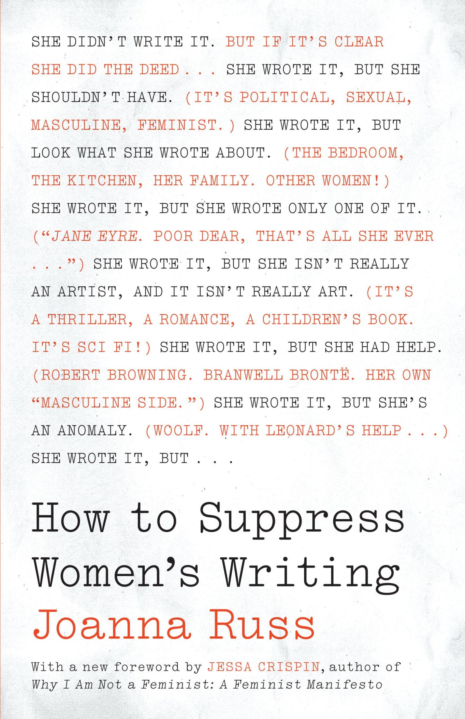 Cover: 9781477316252 | How to Suppress Women's Writing | Joanna Russ | Taschenbuch | Englisch