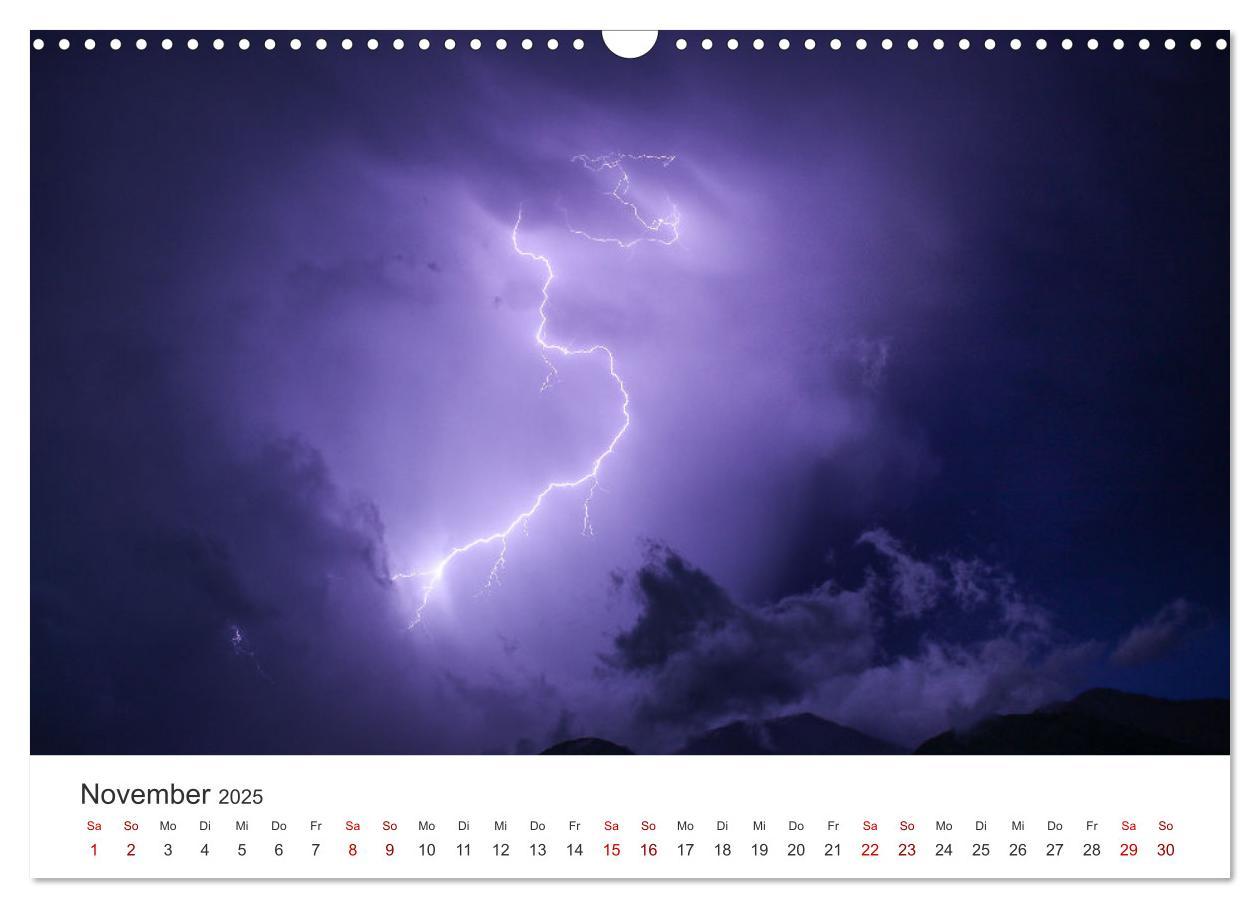 Bild: 9783435273973 | Gewitter - atemberaubende Naturschauspiele (Wandkalender 2025 DIN...