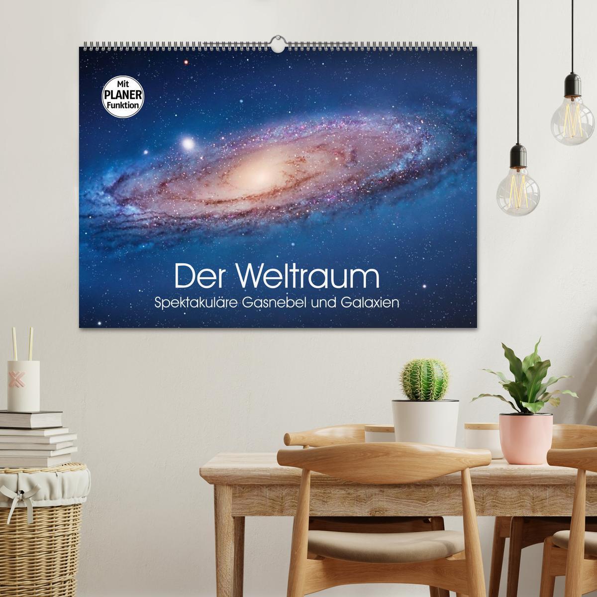 Bild: 9783435483105 | Der Weltraum. Spektakuläre Gasnebel und Galaxien (Wandkalender 2025...