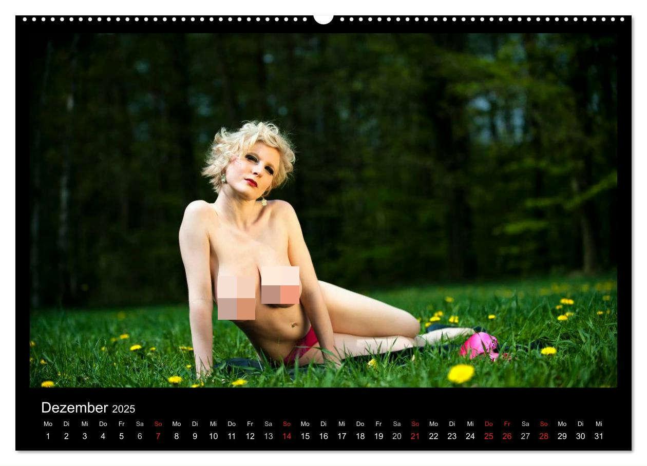 Bild: 9783435763474 | Outdoor Aktkalender 2025 (Wandkalender 2025 DIN A2 quer), CALVENDO...