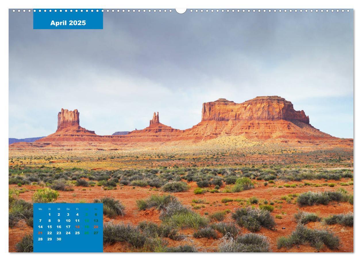 Bild: 9783435111138 | Erlebe mit mir das gewaltige Monument Valley (Wandkalender 2025 DIN...