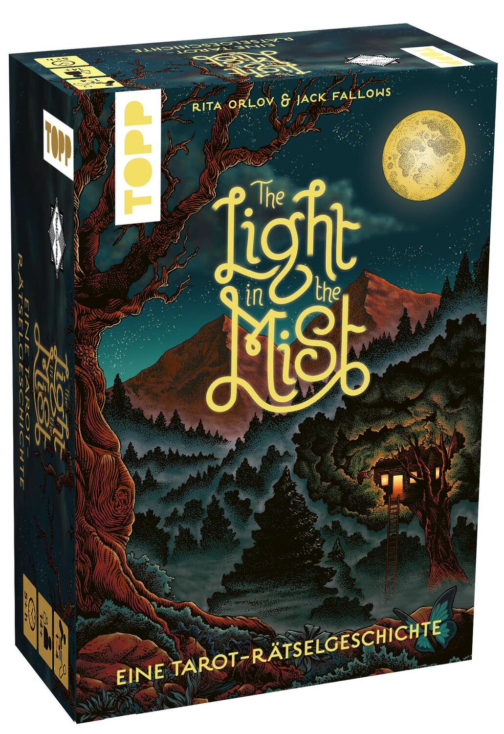 Cover: 4007742184711 | The Light in the Mist - Eine Tarot-Rätselgeschichte | Orlov (u. a.)