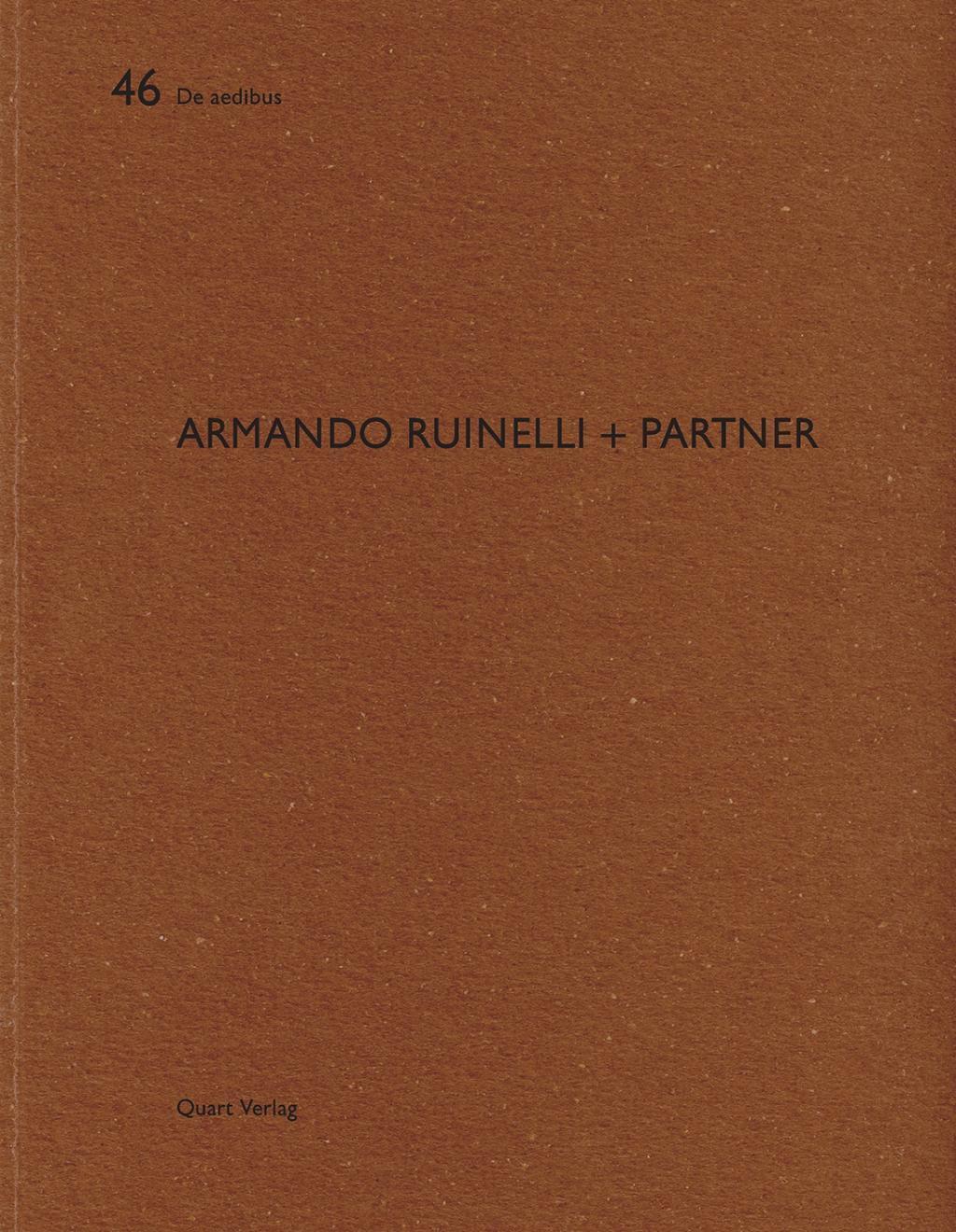 Cover: 9783037610640 | Armando Ruinelli + Partner | Dt/engl/ital, De aedibus 46 | Taschenbuch