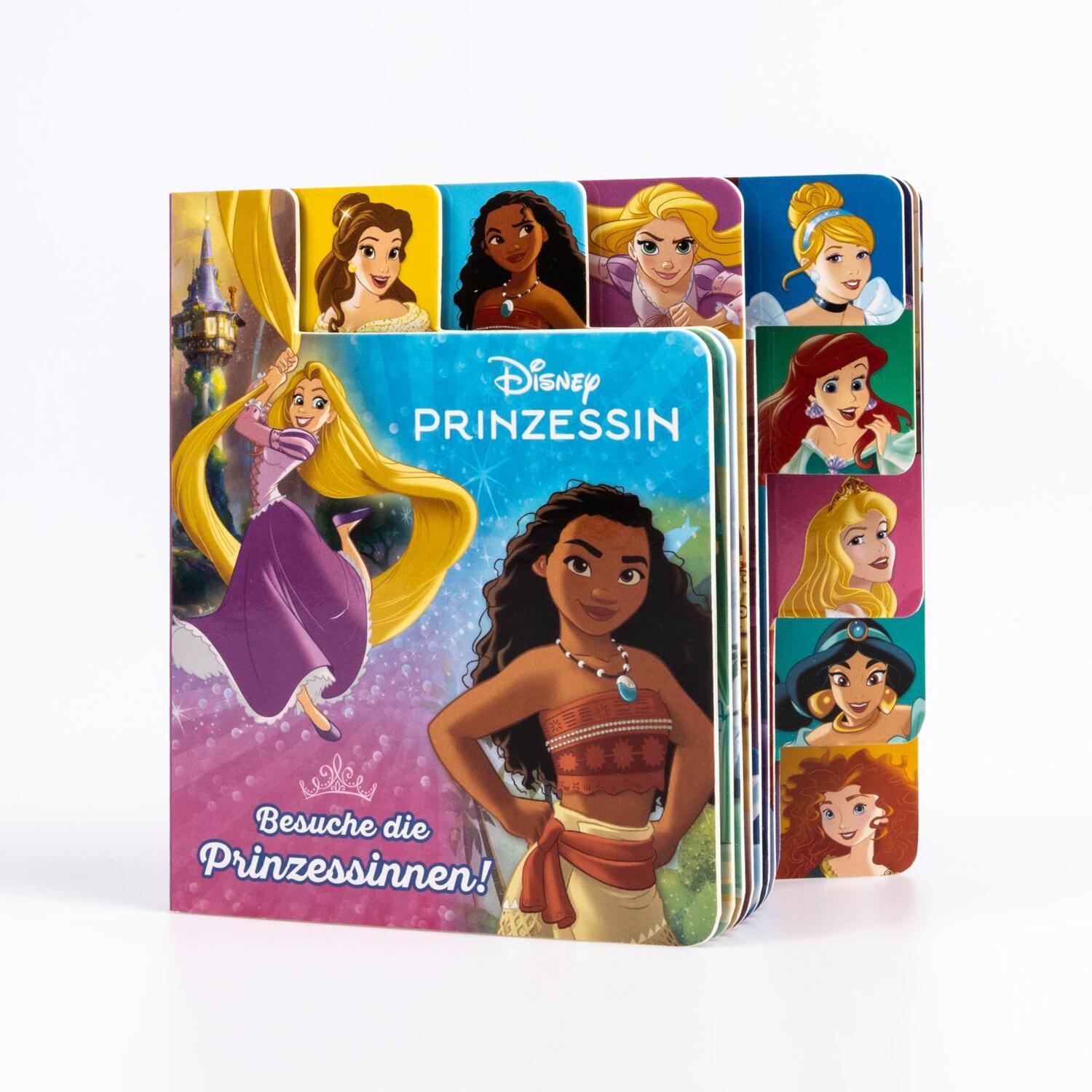 Bild: 9783845126708 | Disney Prinzessin: Besuche die Prinzessinnen! | Buch | 10 S. | Deutsch