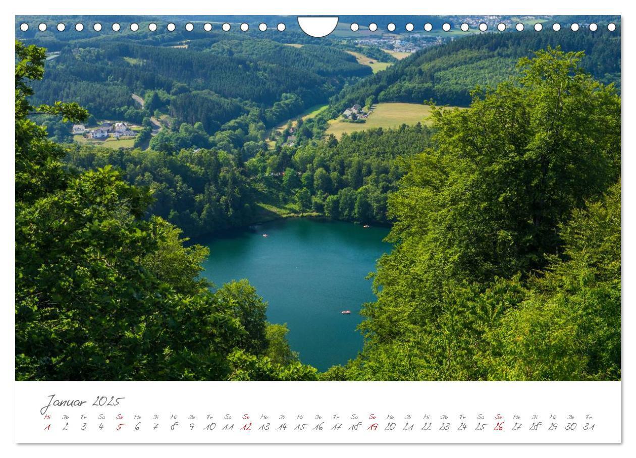 Bild: 9783435580941 | Erlebnis Eifel (Wandkalender 2025 DIN A4 quer), CALVENDO...