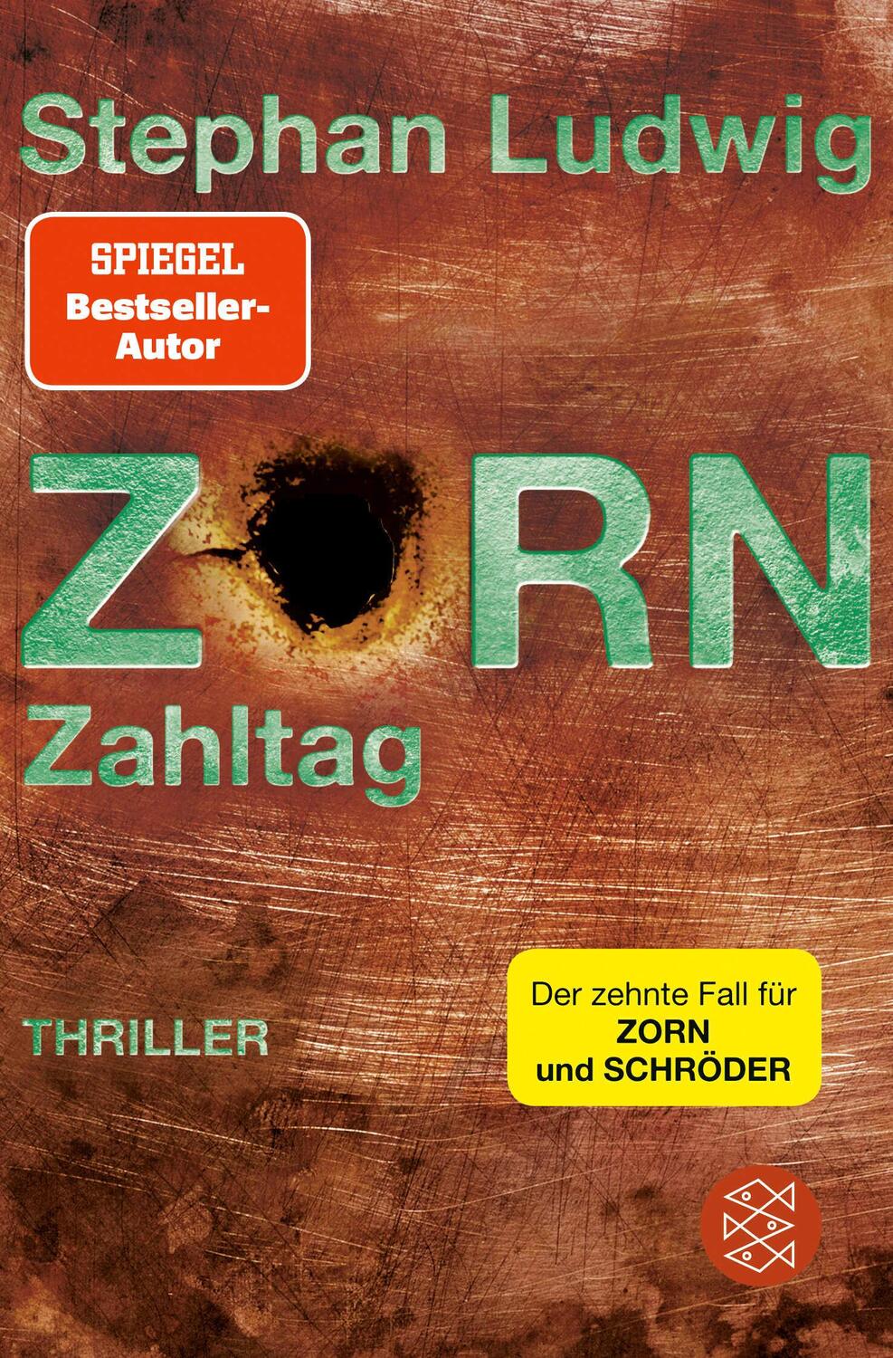 Cover: 9783596705016 | Zorn - Zahltag | Thriller | Stephan Ludwig | Taschenbuch | Zorn | 2020