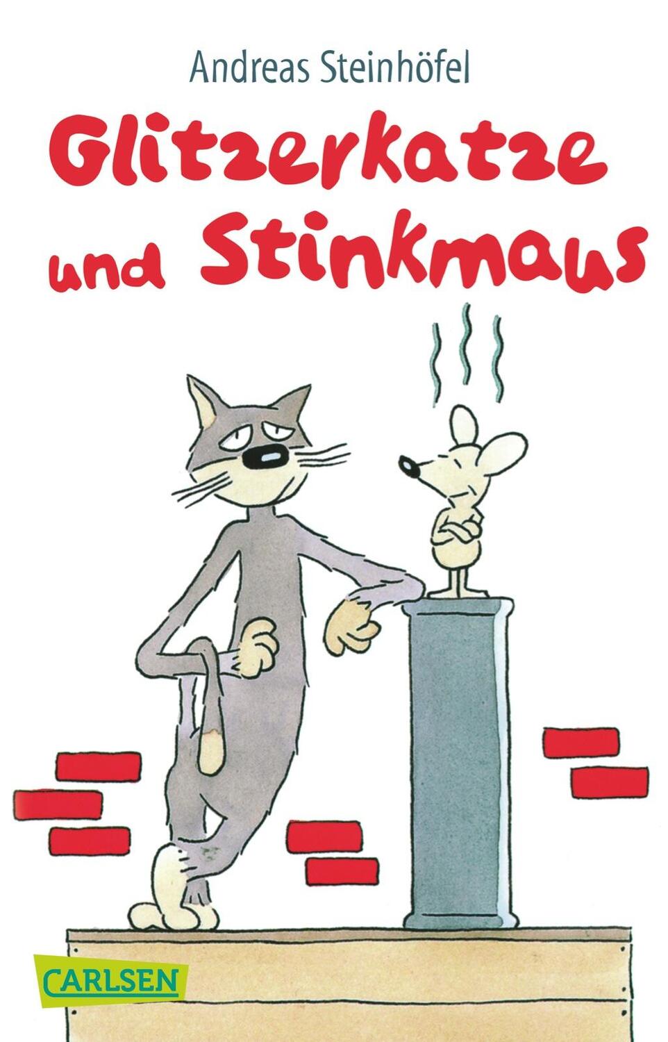 Cover: 9783551313522 | Glitzerkatze und Stinkmaus | Andreas Steinhöfel | Taschenbuch | 90 S.