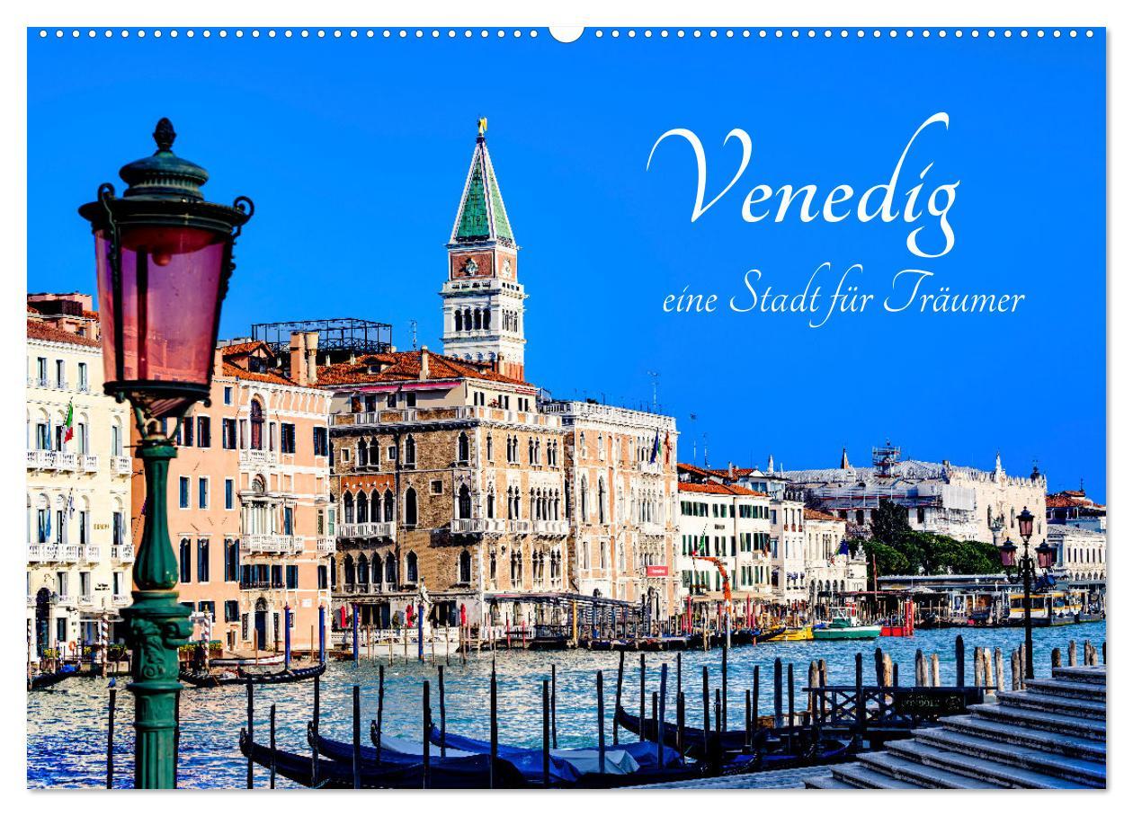 Cover: 9783383834165 | Venedig - eine Stadt für Träumer (Wandkalender 2025 DIN A2 quer),...