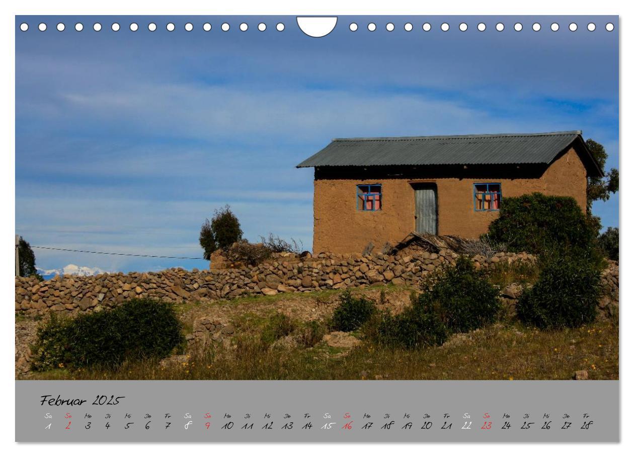 Bild: 9783435751341 | Peru 2025 (Wandkalender 2025 DIN A4 quer), CALVENDO Monatskalender