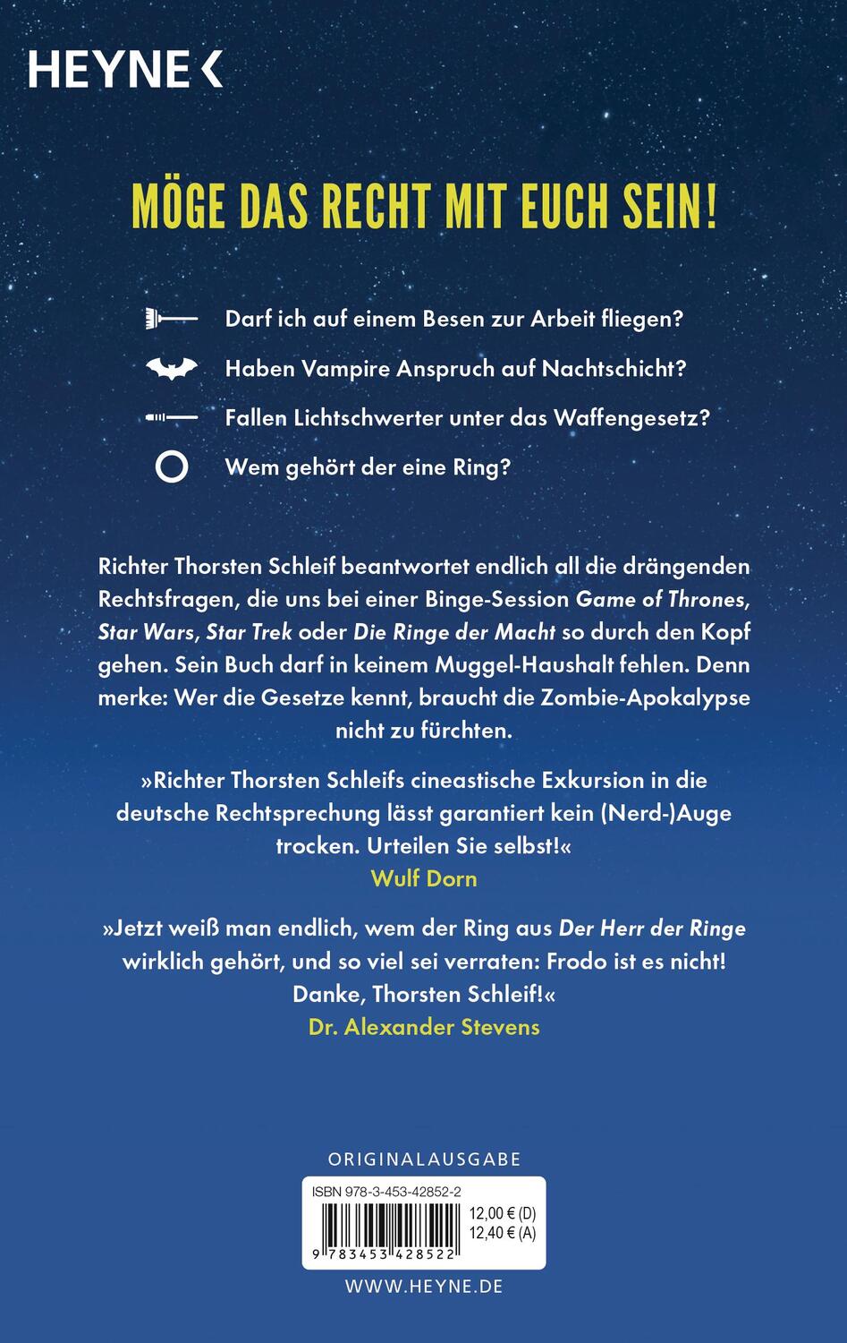 Bild: 9783453428522 | Darf man eigentlich Zombies töten? | Thorsten Schleif | Taschenbuch