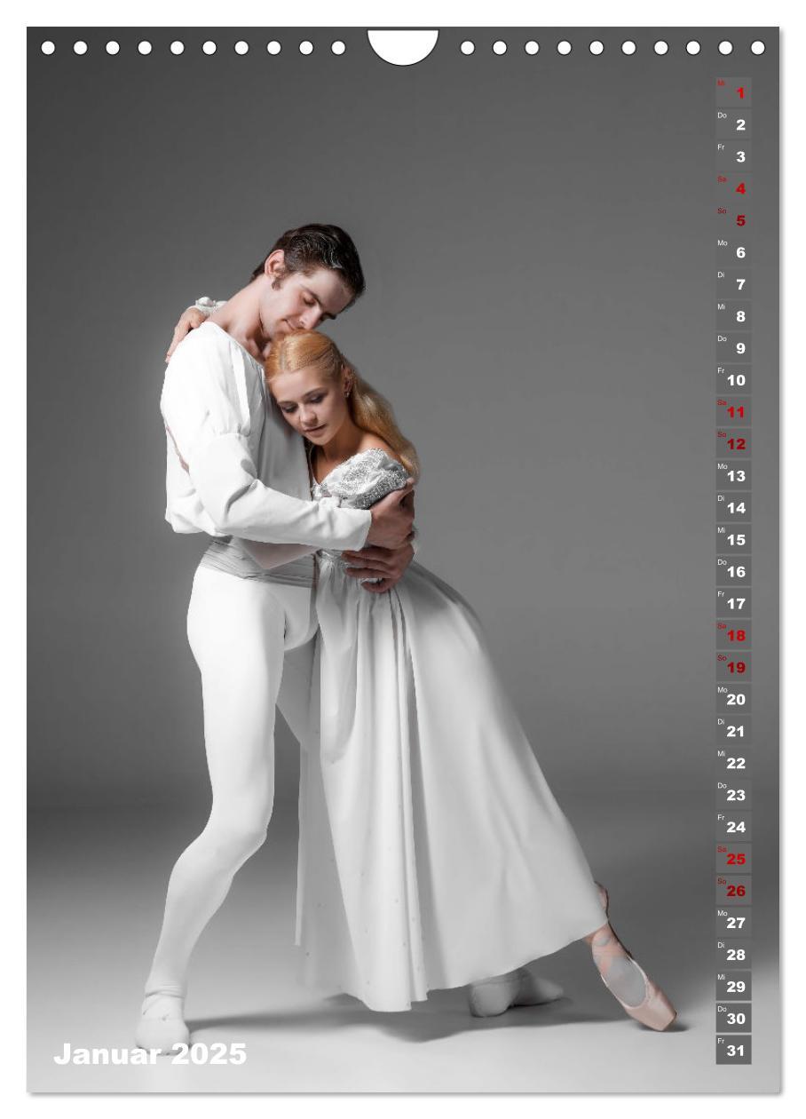 Bild: 9783435893843 | Sinneseindruck Ballett (Wandkalender 2025 DIN A4 hoch), CALVENDO...