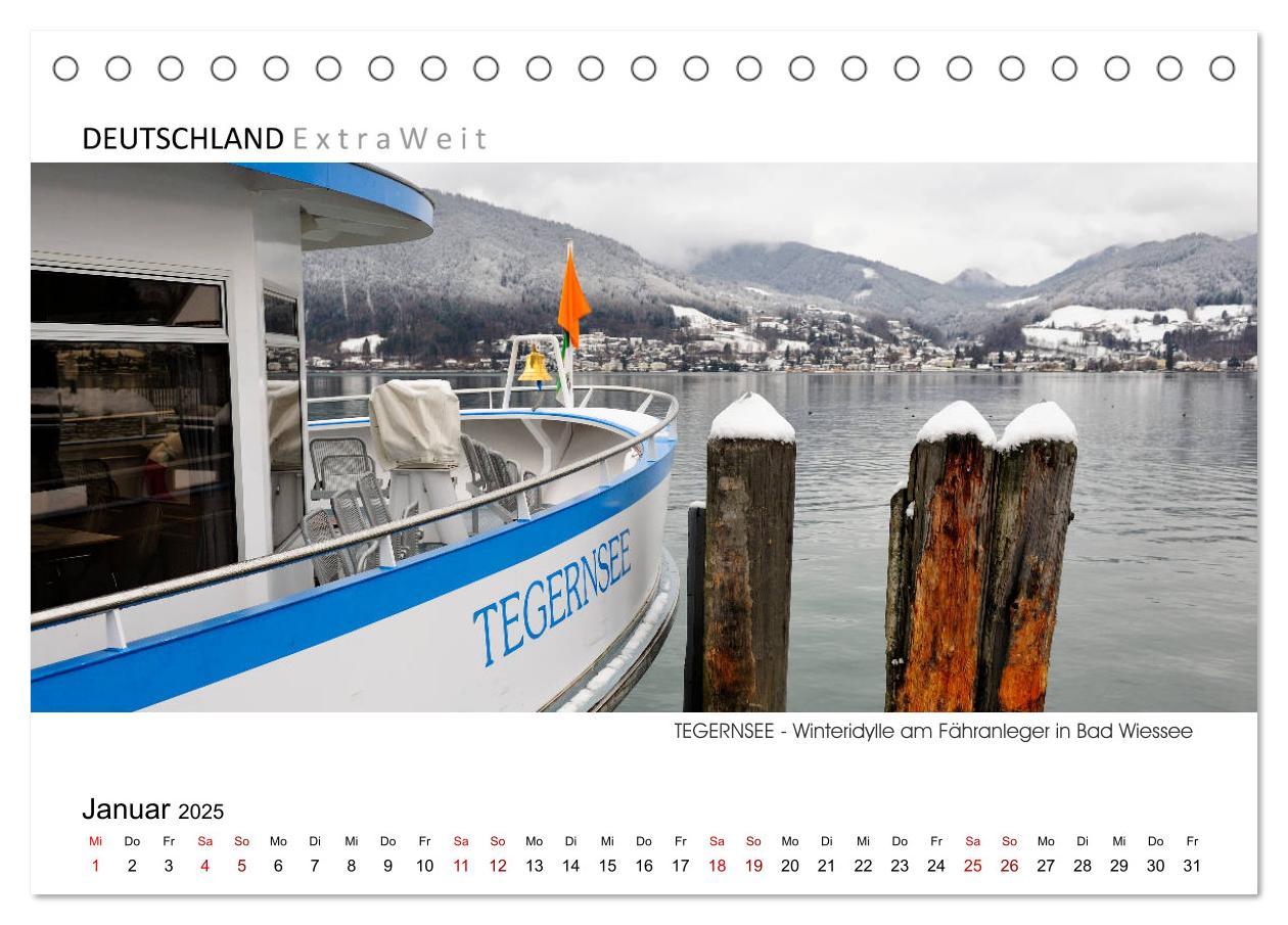 Bild: 9783383797255 | Weißblaue Impressionen vom Tegernsee (Tischkalender 2025 DIN A5...