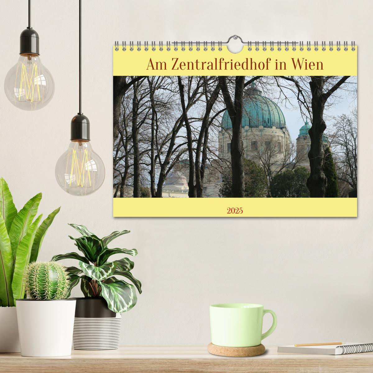 Bild: 9783457205785 | Am Zentralfriedhof in Wien (Wandkalender 2025 DIN A4 quer),...