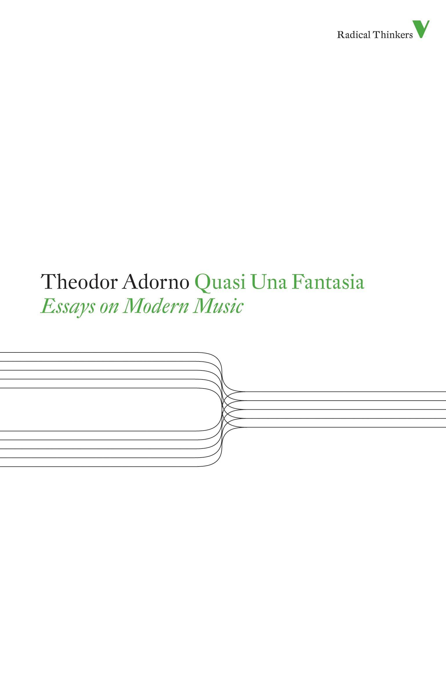 Cover: 9781844677924 | Quasi Una Fantasia: Essays on Modern Music | Theodor Adorno | Buch