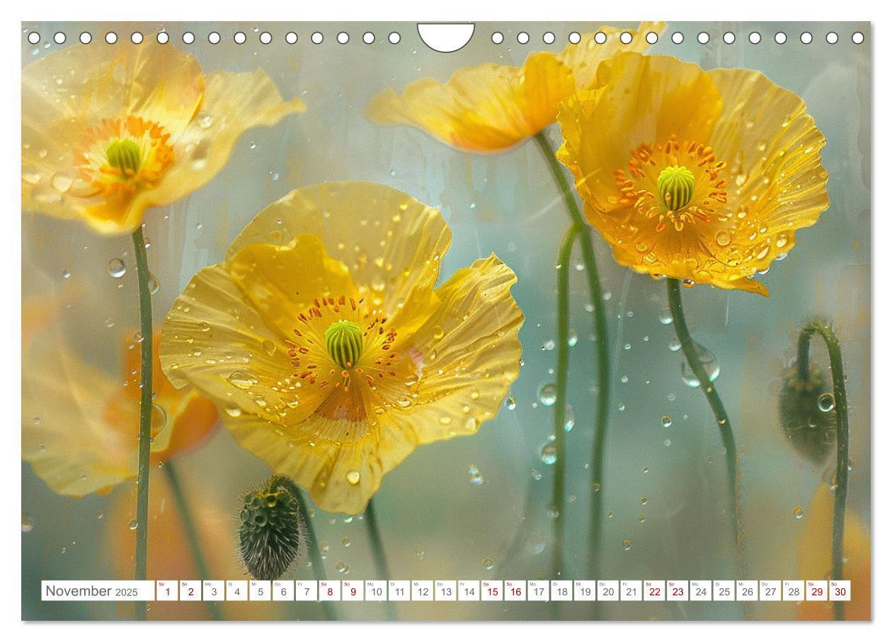 Bild: 9783383814549 | Bezaubernde Mohnblumen (Wandkalender 2025 DIN A4 quer), CALVENDO...