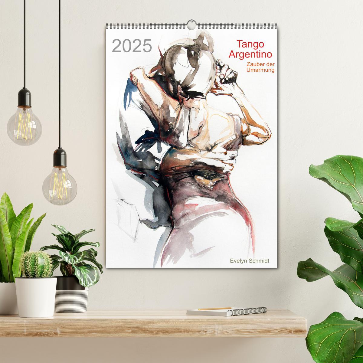 Bild: 9783435957040 | Tango Argentino - Zauber der Umarmung (Wandkalender 2025 DIN A2...