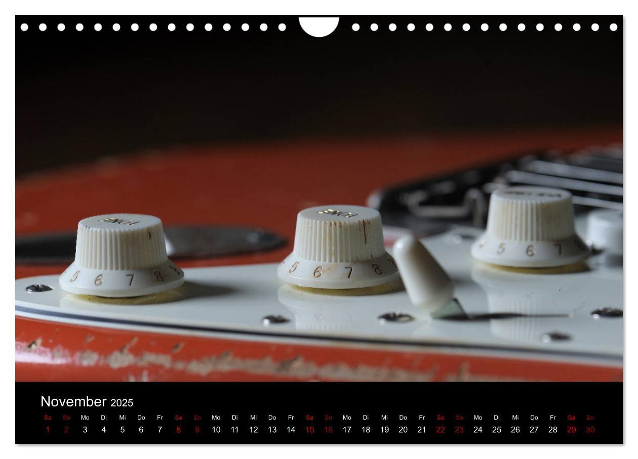 Bild: 9783435432431 | Feinheiten - Alte Gitarren im Detail (Wandkalender 2025 DIN A4...