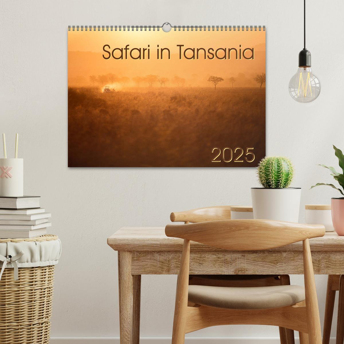 Bild: 9783435424030 | Safari in Tansania (Wandkalender 2025 DIN A3 quer), CALVENDO...