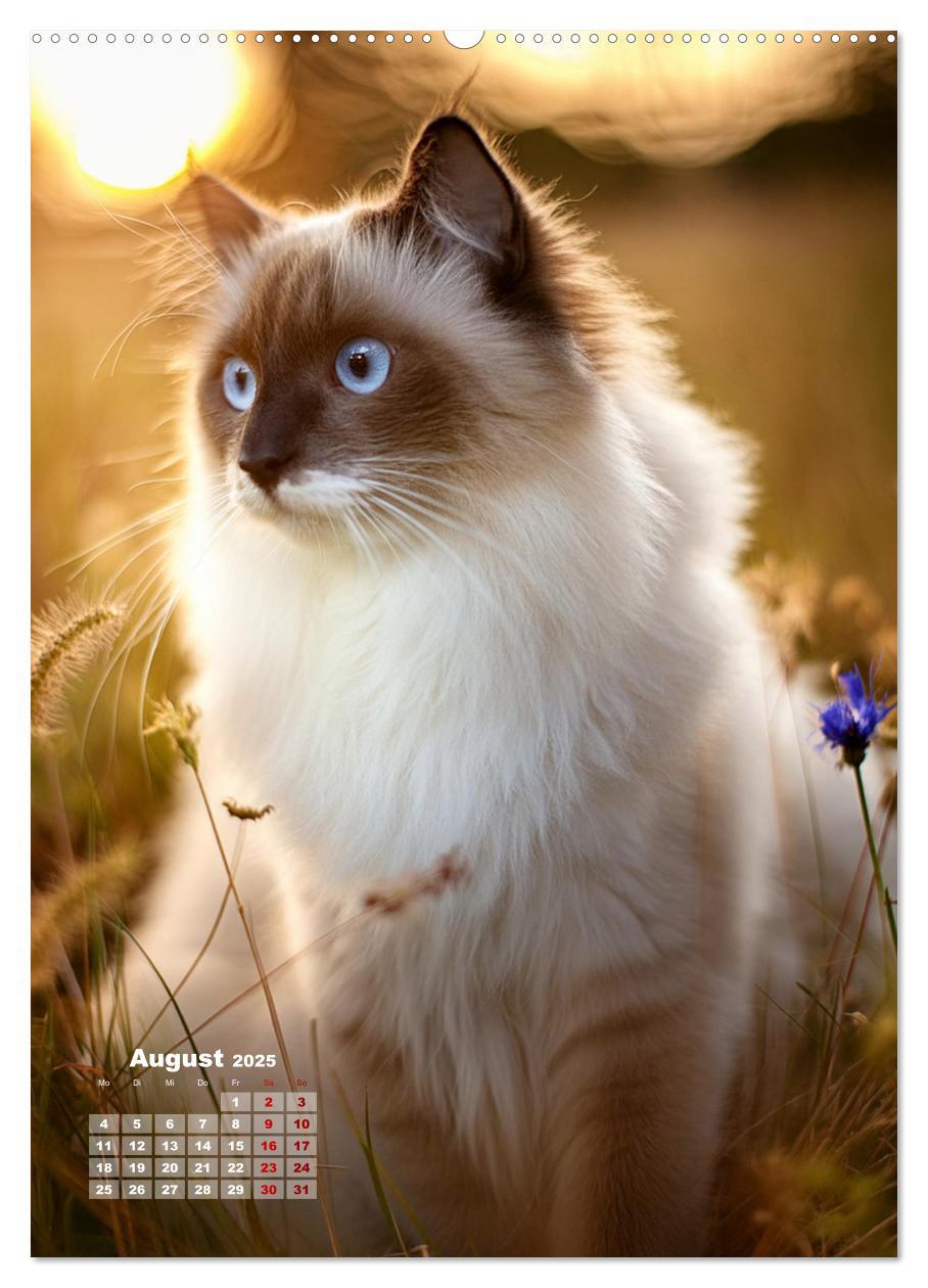 Bild: 9783383833342 | Pfotenabenteuer - Ragdolls in der Natur (Wandkalender 2025 DIN A2...