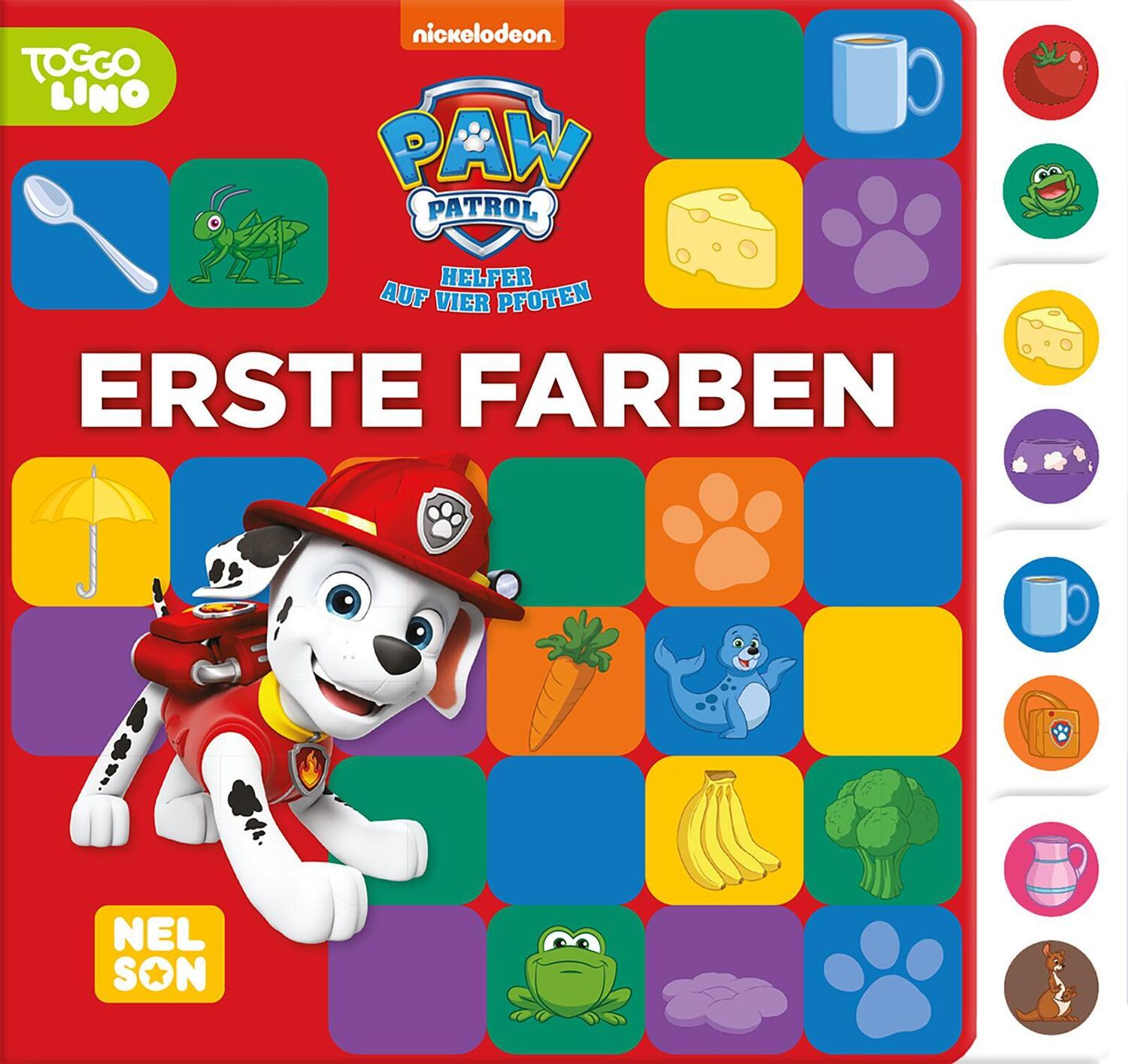 Cover: 9783845125343 | PAW Patrol Lernbuch: Erste Farben | Buch | PAW Patrol | 10 S. | 2024