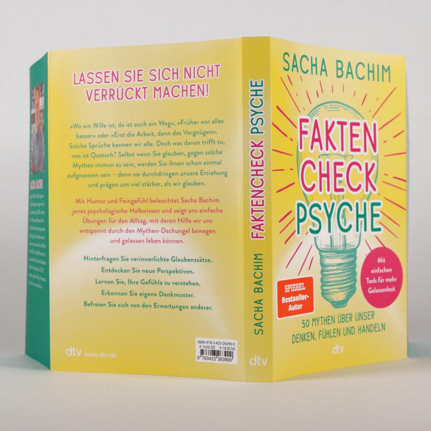 Bild: 9783423263900 | Faktencheck Psyche | Sacha Bachim | Taschenbuch | 304 S. | Deutsch