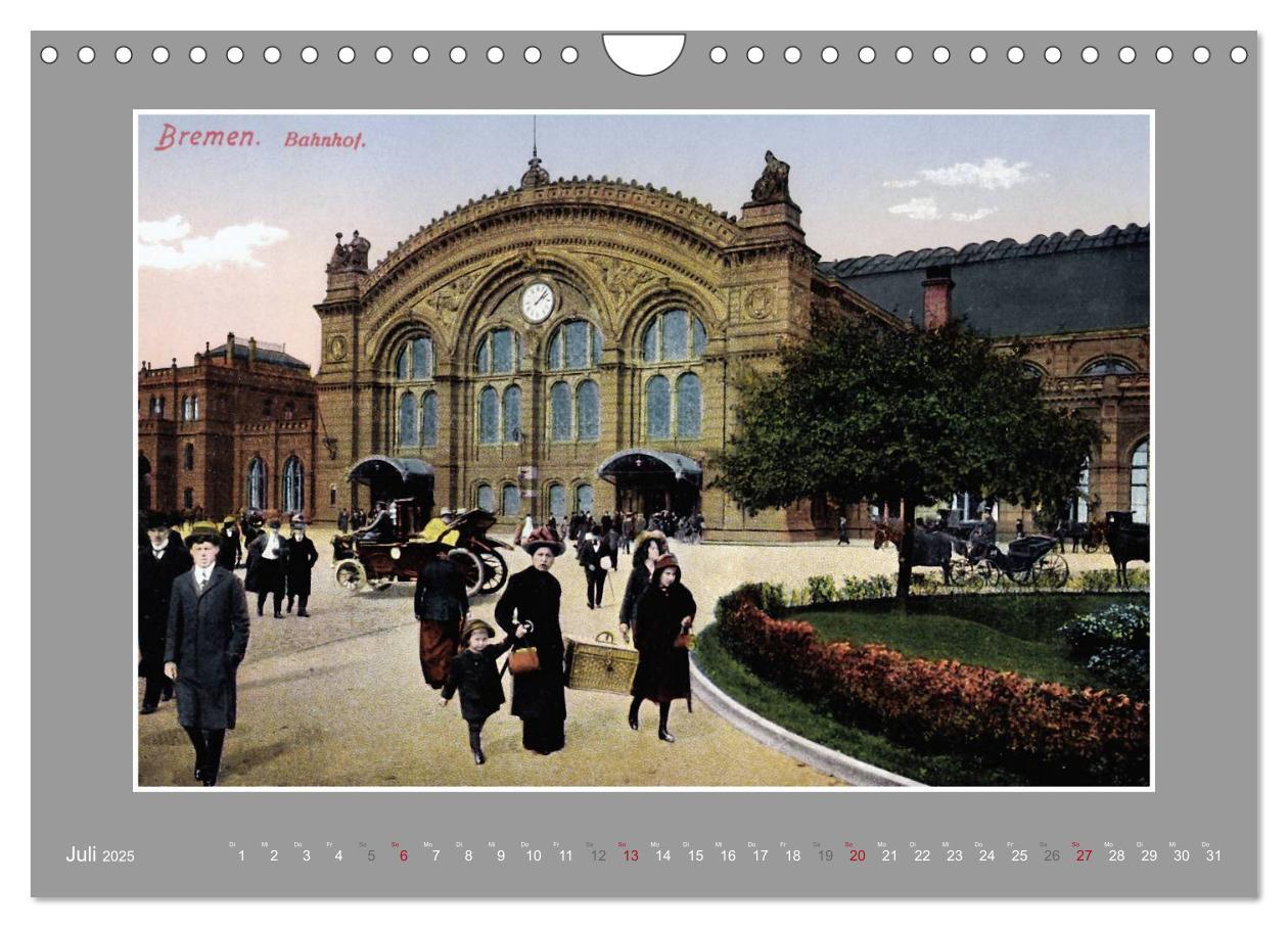 Bild: 9783435722549 | Historische Bahnhöfe (Wandkalender 2025 DIN A4 quer), CALVENDO...