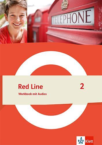 Cover: 9783125489325 | Red Line 2 Workbook mit Audios Klasse 6 | Bundle | 1 Broschüre | 2023