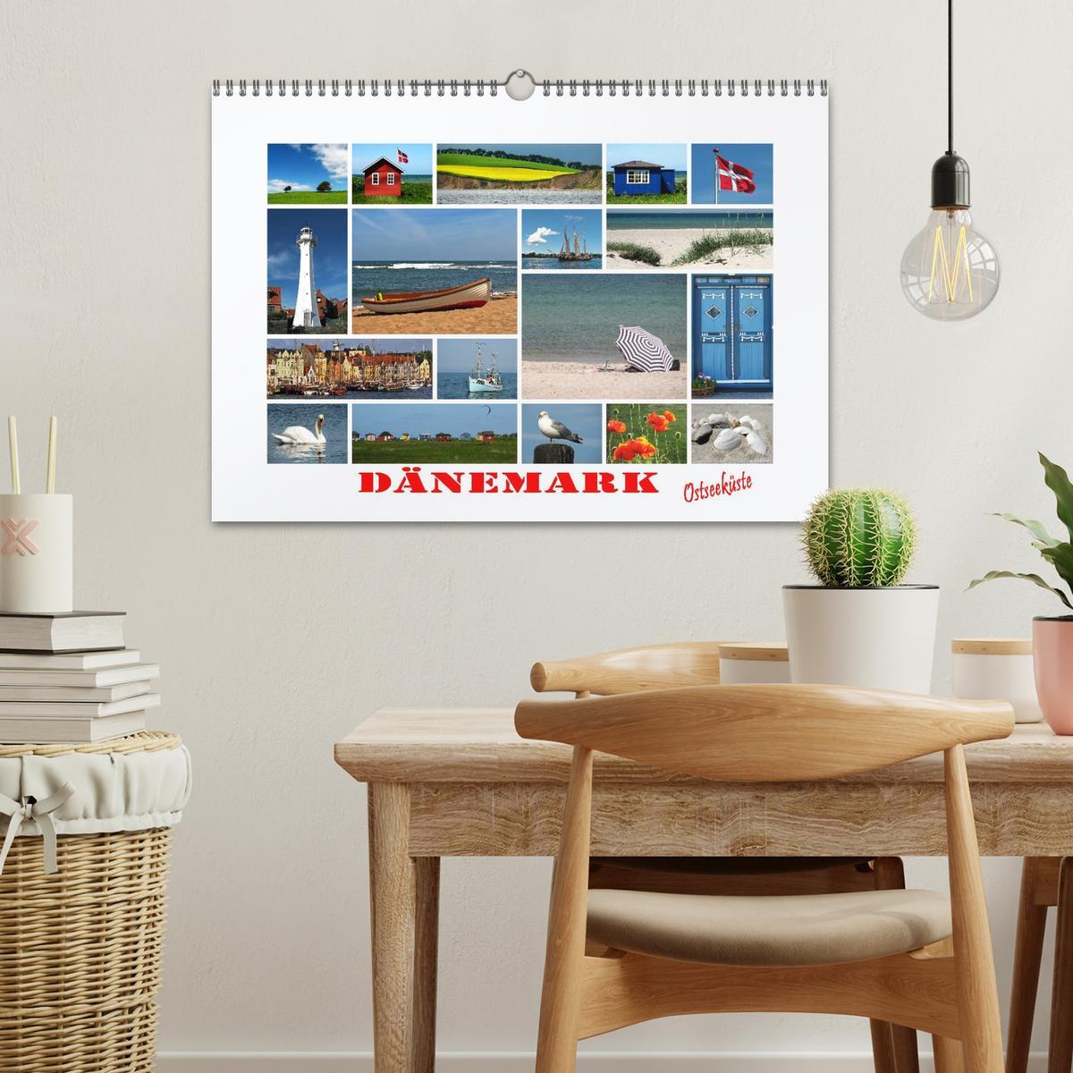 Bild: 9783435495719 | Dänemark - Ostseeküste (Wandkalender 2025 DIN A3 quer), CALVENDO...