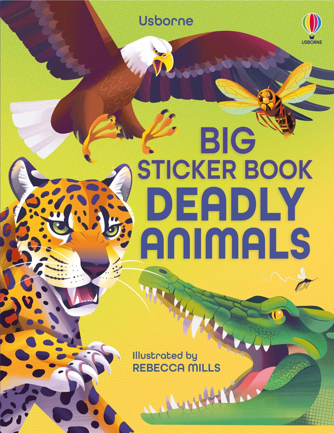 Cover: 9781805076803 | Big Sticker Book Deadly Animals | Alice James | Taschenbuch | Englisch