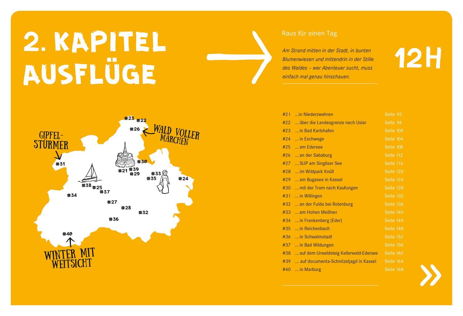 Bild: 9783616110240 | 52 kleine & große Eskapaden Kassel und Nordhessen | Ab nach draußen!