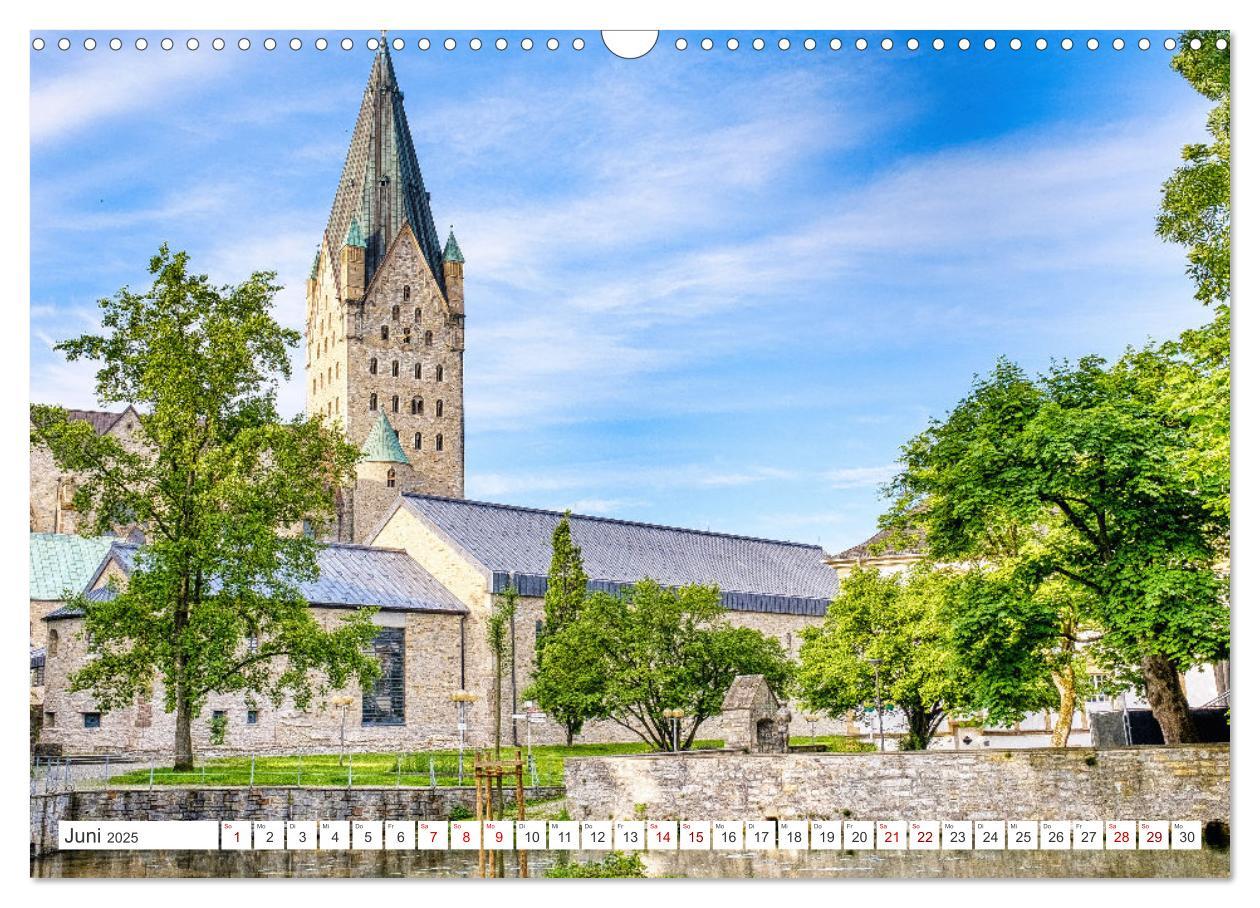 Bild: 9783383873010 | PADERBORN - Stadt an den Quellen (Wandkalender 2025 DIN A3 quer),...