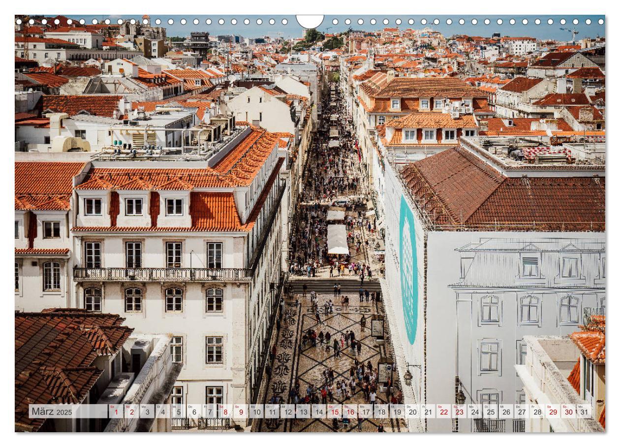 Bild: 9783435326228 | Lissabon Stadtansichten (Wandkalender 2025 DIN A3 quer), CALVENDO...