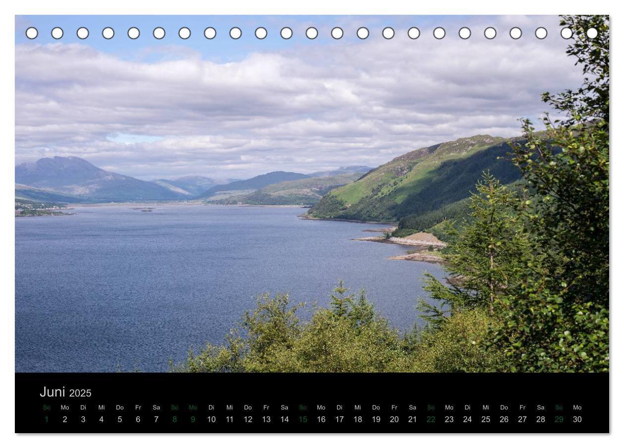 Bild: 9783435689880 | Schottland Highlands und Ostküste (Tischkalender 2025 DIN A5 quer),...