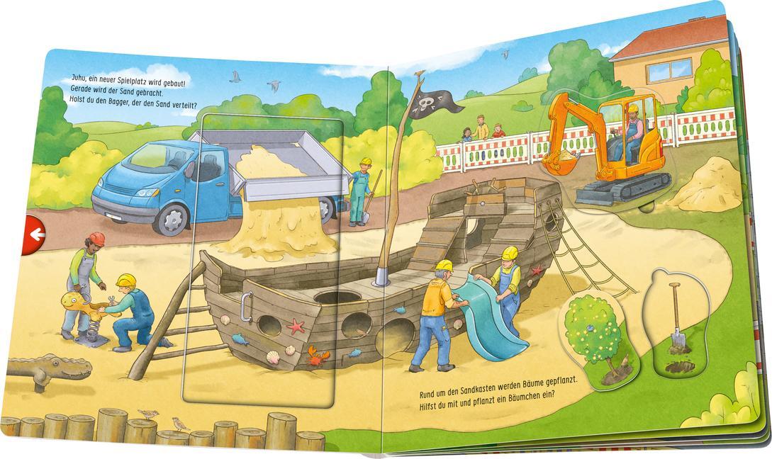 Bild: 9783473418602 | Mein großes Puzzle-Spielbuch: Baustelle | Emilie Jakobs | Buch | 12 S.