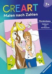 Cover: 9783473489077 | Ravensburger CreArt Malen nach Zahlen ab 7: Pferdeträume, Großes...