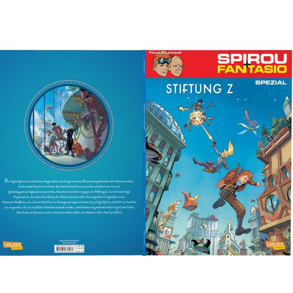 Bild: 9783551776273 | Spirou und Fantasio Spezial 27: Stiftung Z | Denis-Pierre Filippi