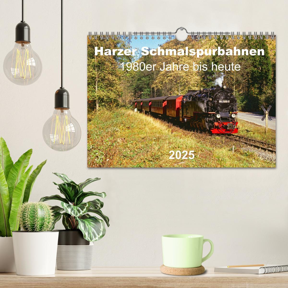 Bild: 9783435121106 | Harzer Schmalspurbahnen 1980er Jahre bis heute (Wandkalender 2025...