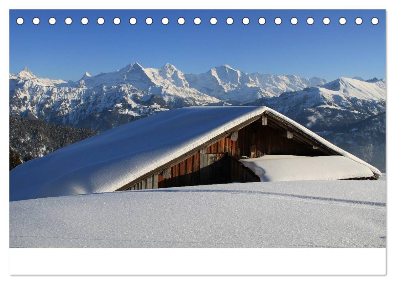 Bild: 9783435769797 | Berner Oberland (Tischkalender 2025 DIN A5 quer), CALVENDO...