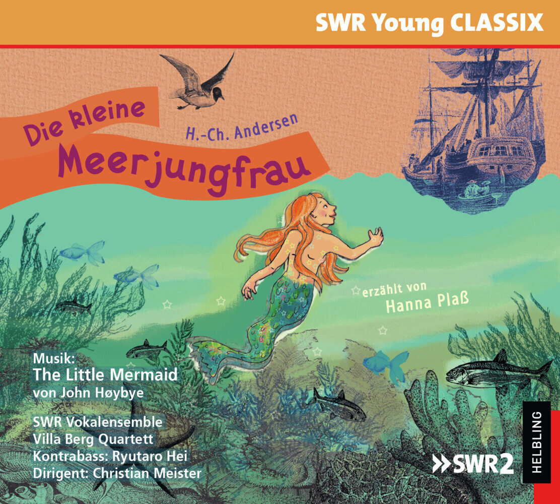 Cover: 9783862273942 | Die kleine Meerjungfrau, 1 Audio-CD | Hans Christian Andersen | CD