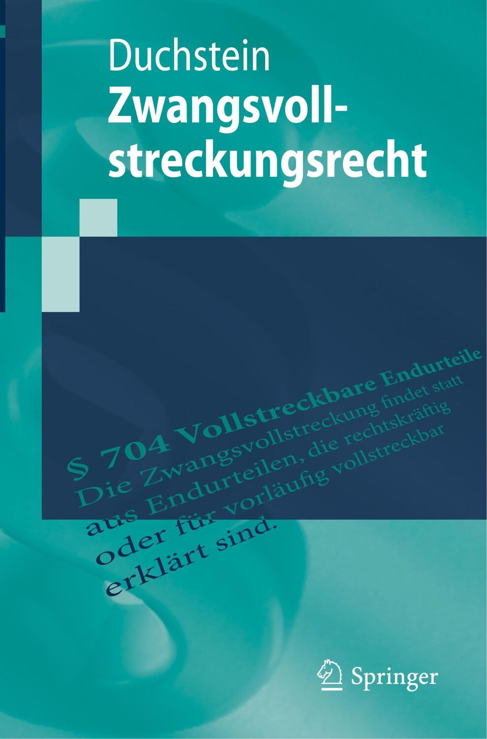 Cover: 9783662594438 | Zwangsvollstreckungsrecht | Michael Duchstein | Taschenbuch | xvii